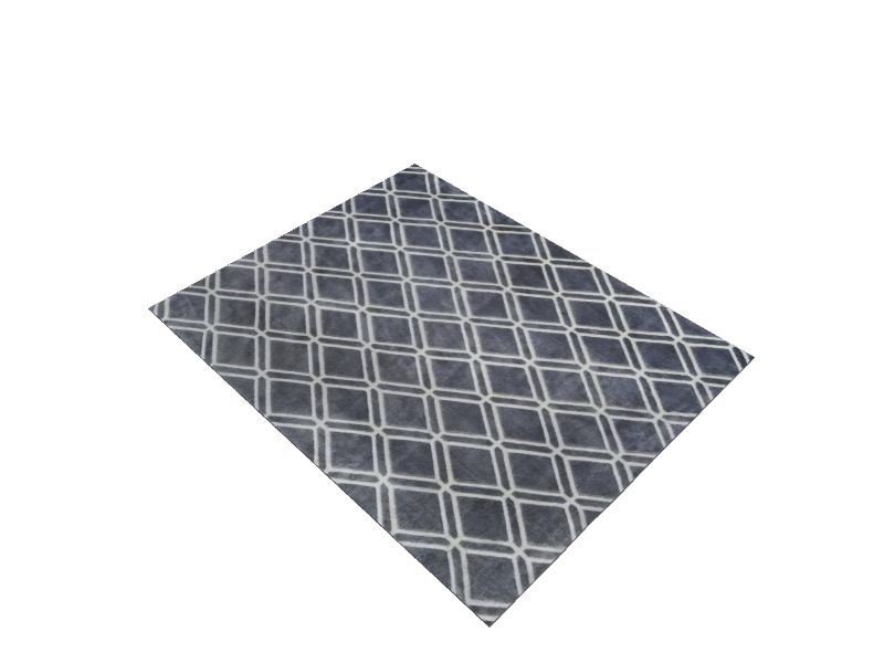 Shae 8 x 10 Grey Indoor Geometric Mid-century Modern Area Rug
