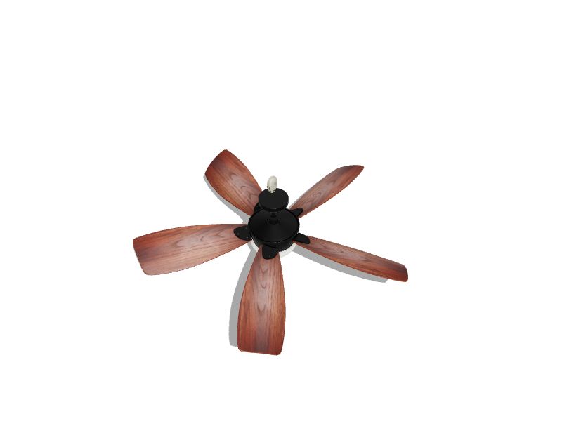 Saratoga II 60-in Oil Rubbed Bronze Indoor Ceiling Fan with Light and Remote (5-Blade)