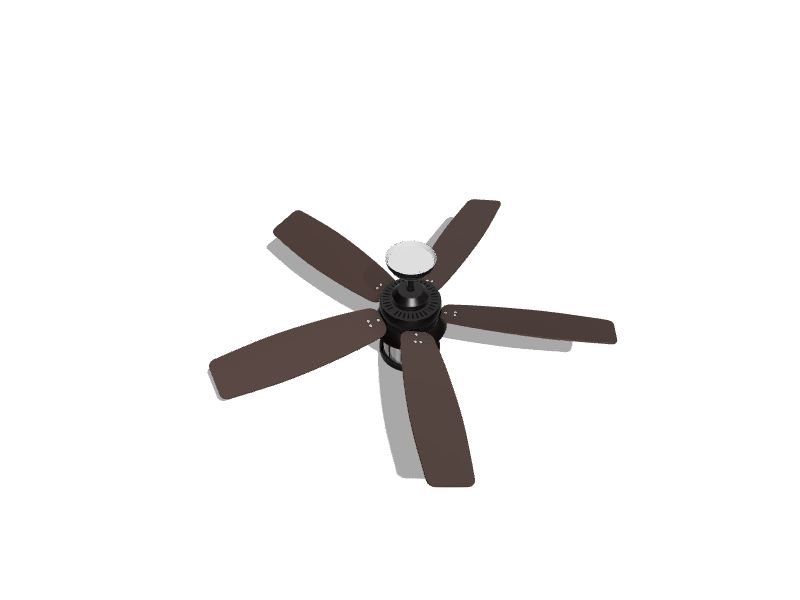 Twin Breeze II 74-in Oil Rubbed Bronze LED Indoor/Outdoor Ceiling Fan with Light (6-Blade)