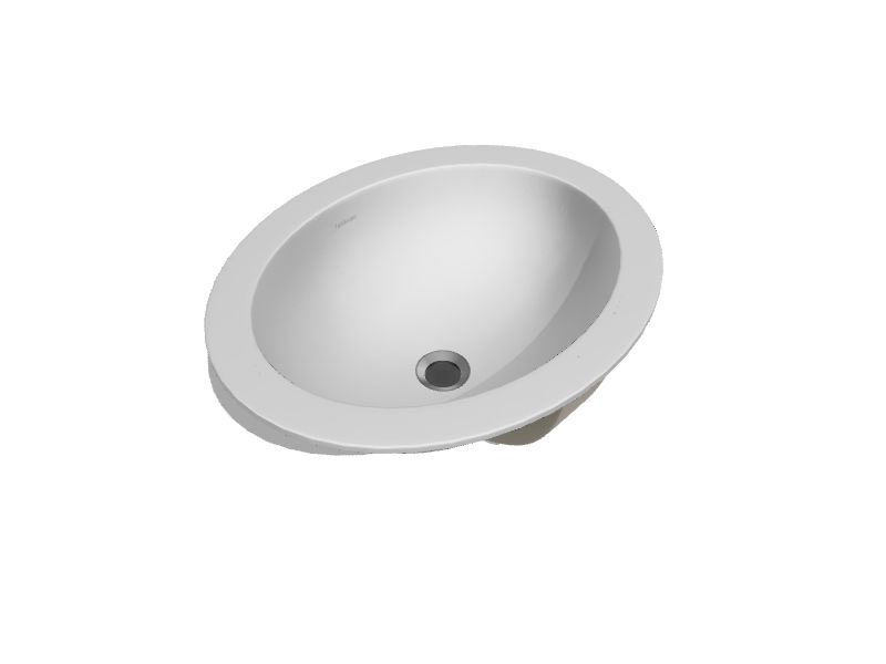 White Drop-In Oval Traditional Bathroom Sink (20-in x 16.5-in)