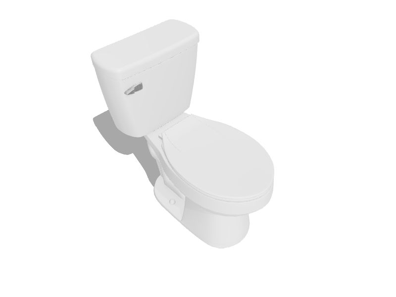 Pro-Flush White Elongated Chair Height 2-piece WaterSense Toilet 12-in Rough-In 1.29-GPF
