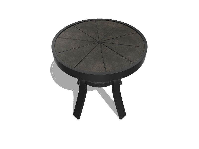 Aspen Grove Octagon Outdoor Dining Table 20.08-in W x 20.08-in L