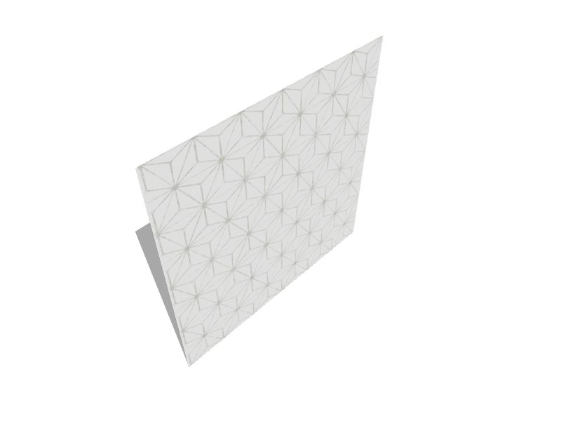 30.75-sq ft White Vinyl Geometric Self-adhesive Peel and Stick Wallpaper